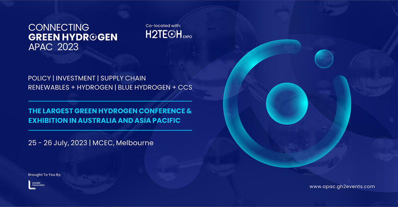Media Announcement: CONNECTING GREEN HYDROGEN APAC 2023
